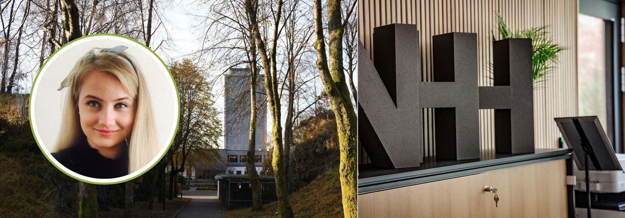 Ingrid Emilie Flessum Ringstad´s thesis examines how risk, and uncertainty around climate policy, shape financial markets and the real economy. On Wednesday 3 December she will defend her thesis for the PhD degree at NHH.  Photo: Steinar Birkeland / Trude B. Wilhelmsen