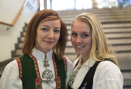 Rebekka Davidsen og Stine-Marie S. Hegrenes