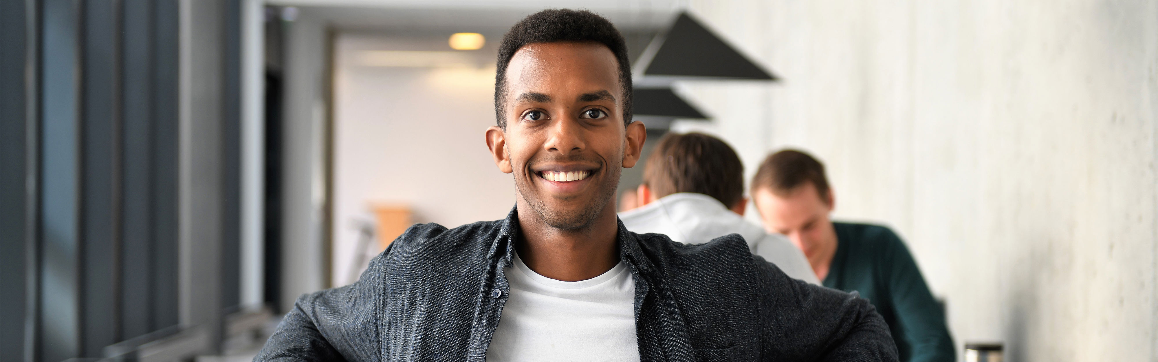 NHH-student Nathan J. Etefa.