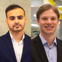 Shayan Ghanbarisaied and Martin Frankendal. private Photo