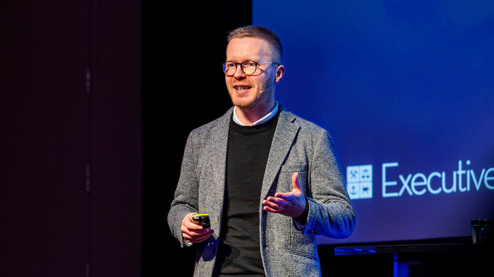 NHH Executive Bedre beslutninger med Hallgeir Sj&aring;stad. Foto: DNX Studio