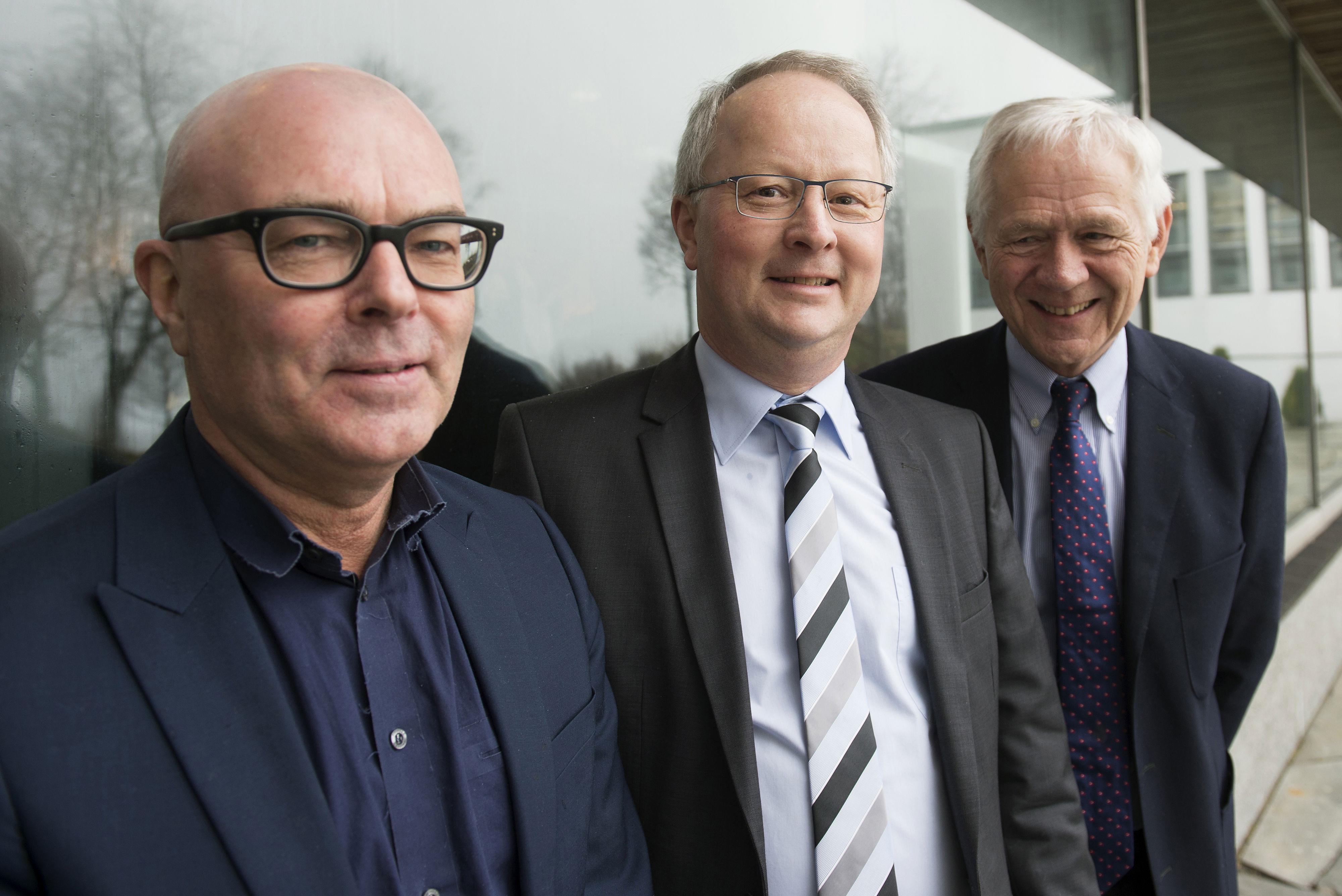 Professorene Kjell G. Salvanes, Jan I. Haaland og Victori D. Norman, alle ved Institutt for samfunnsøkonomi.
