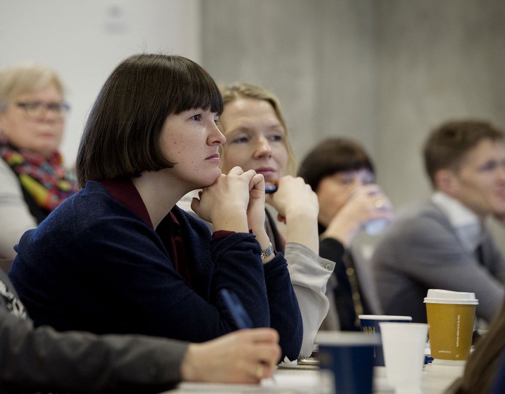 To stipendiater ved Institutt for strategi og ledelse: Katrine Nødtvedt og Kristin Ringvold.