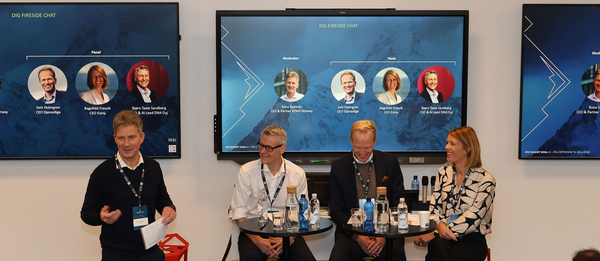 Panel discussion or "fireside chat" at DIG Summit 2024