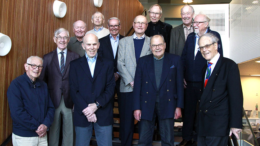 Jubilantene fra 1957. NHH Kull 1957