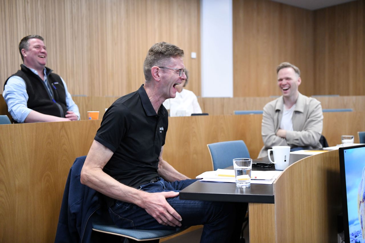 Terje Breivik, Joel W. Berge og Torkjell Langås fra Avo consulting