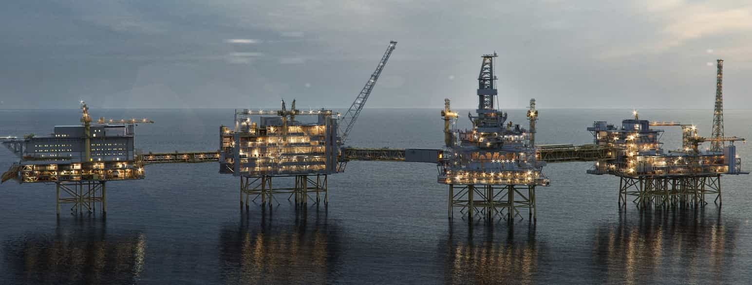 Johan Sverdrup plattformer