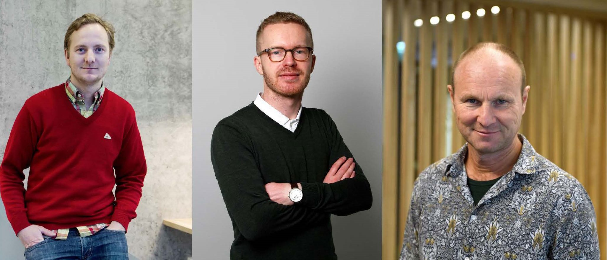 Mathias P. Ekström, Hallgeir Sjåstad og Kjetil Bjorvatn at FAIR Insight Team. 
